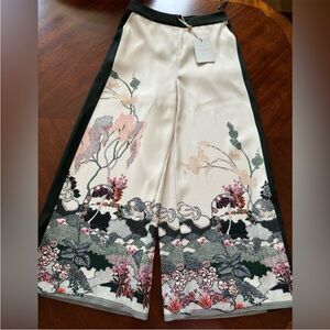 Ted Baker 1 Floral Print Wide-Leg Pants